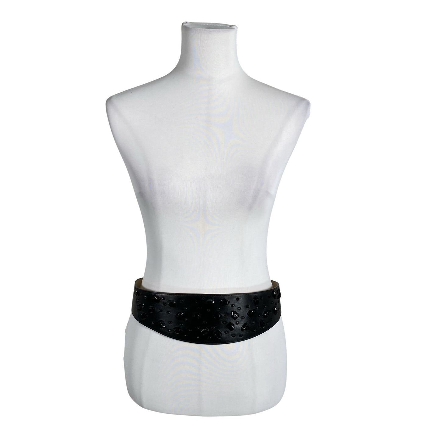 Unisex Diane von Furstenberg - Leather belt, size Ei kokoa - Black (2)
