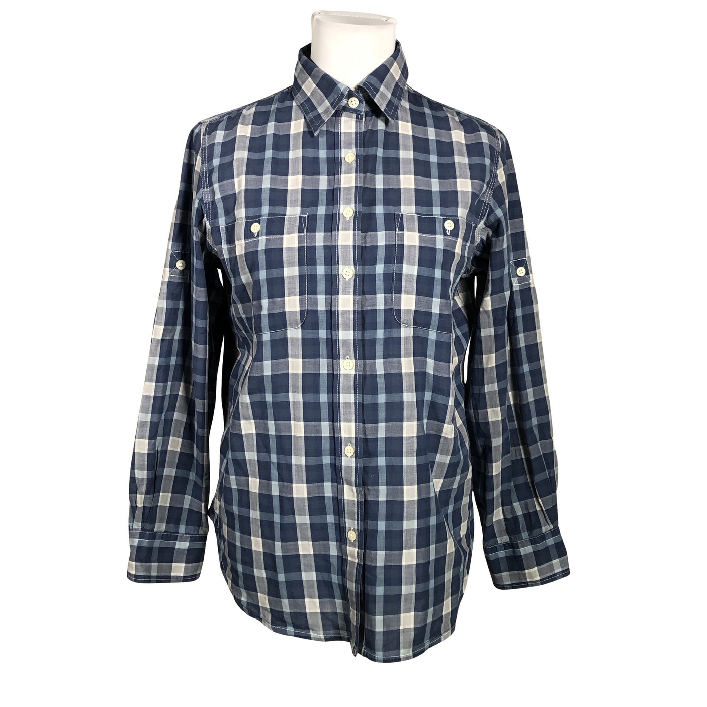 Unisex Lauren Ralph Lauren - Blouse, size 38 - Blue (1)
