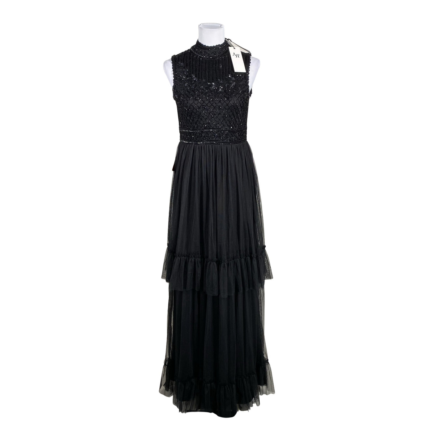 Unisex Amelia Rose - Evening dress, size 36 - Black (1)