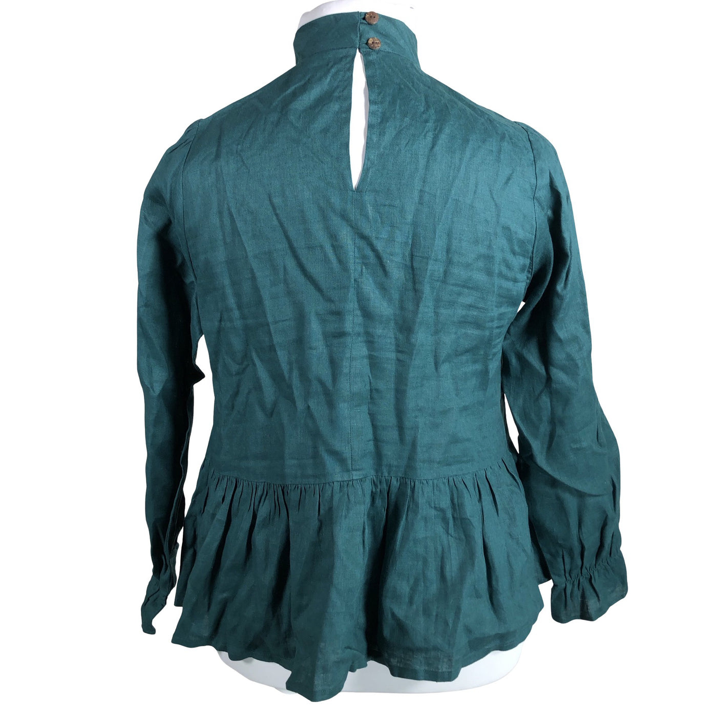 Unisex Linengirls - Blouse, size 42 - Blue (2)