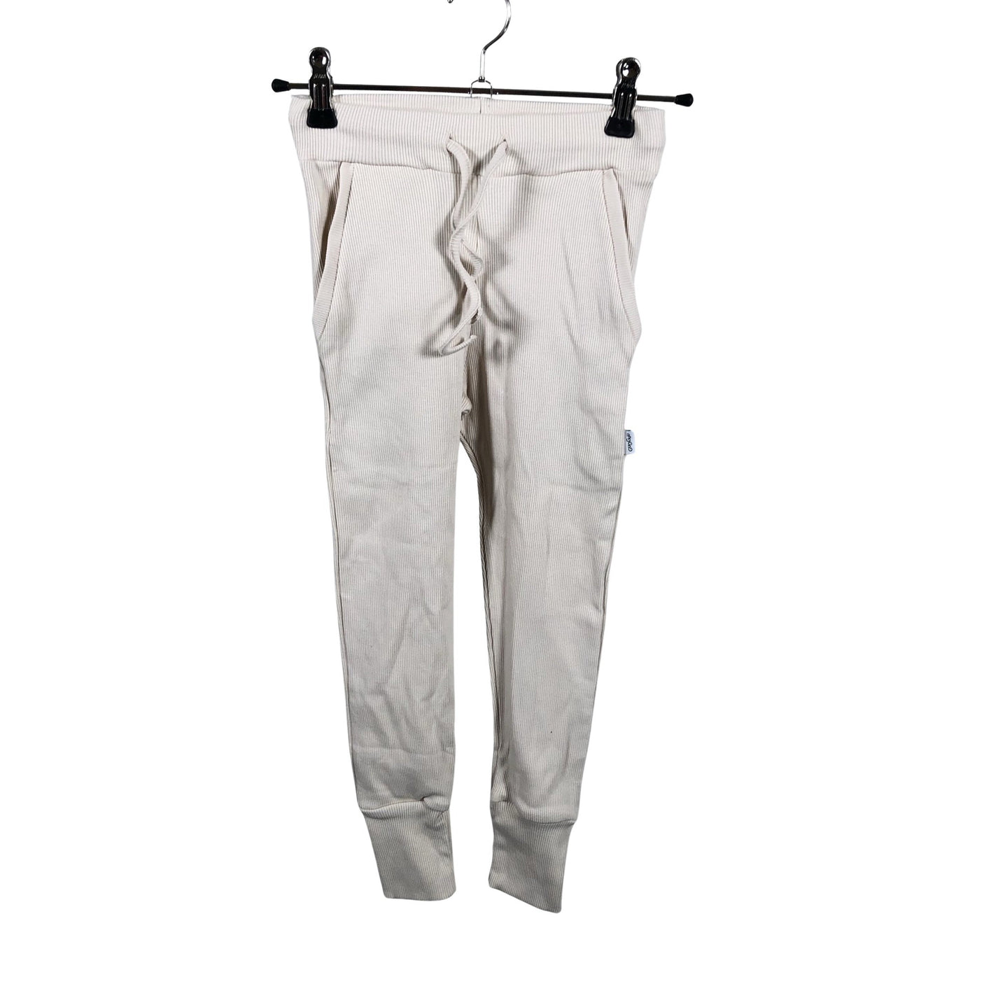 Unisex Gugguu - Tricot pants, size 110 - 116 - Beige (2)
