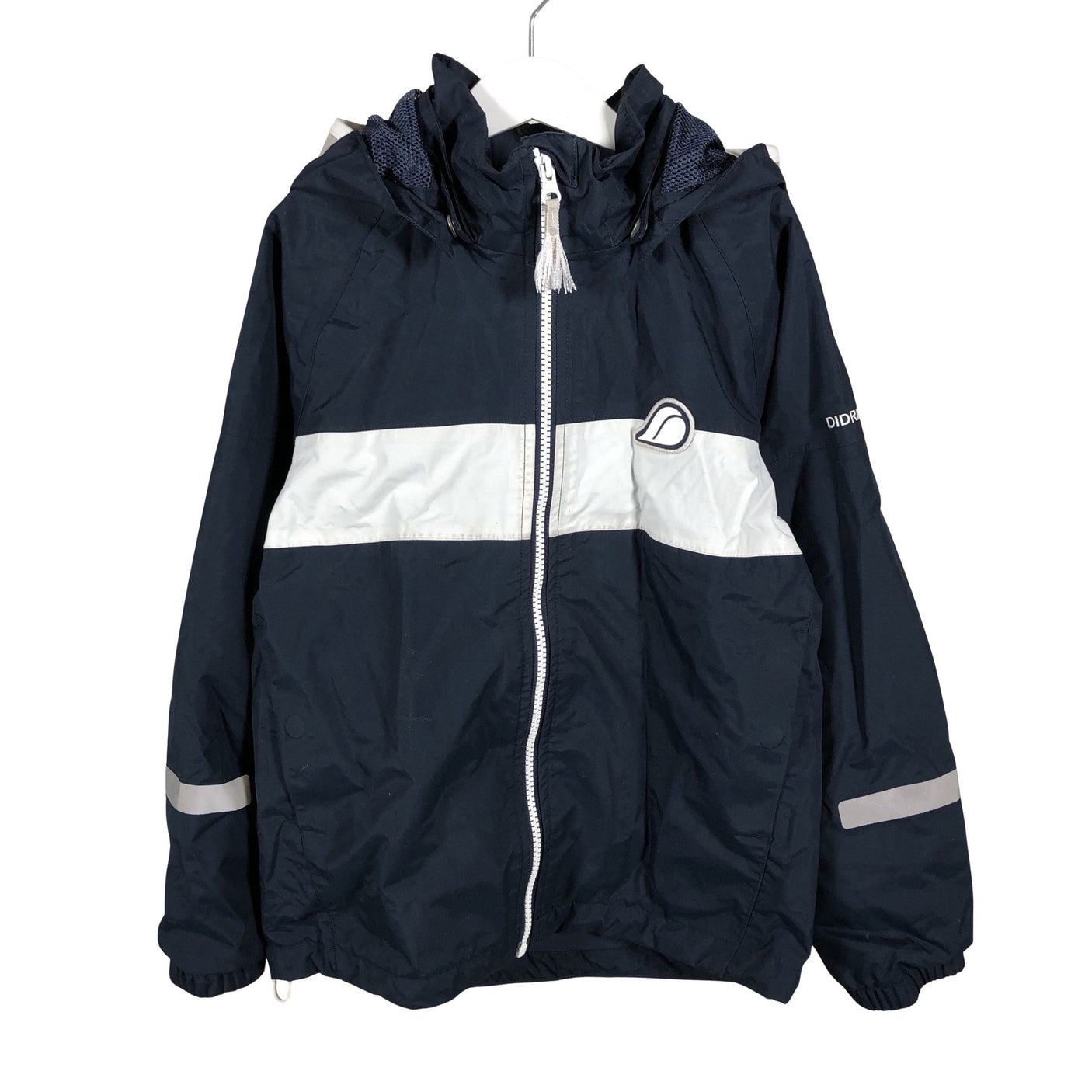 Unisex Didriksons - Spring/Fall jacket, size 128 - 134 - Blue (2)