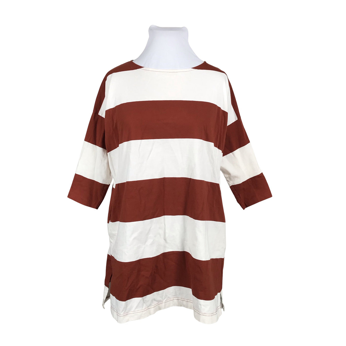 Unisex NOSH - Tricot tunic, size 50 - Brown (1)