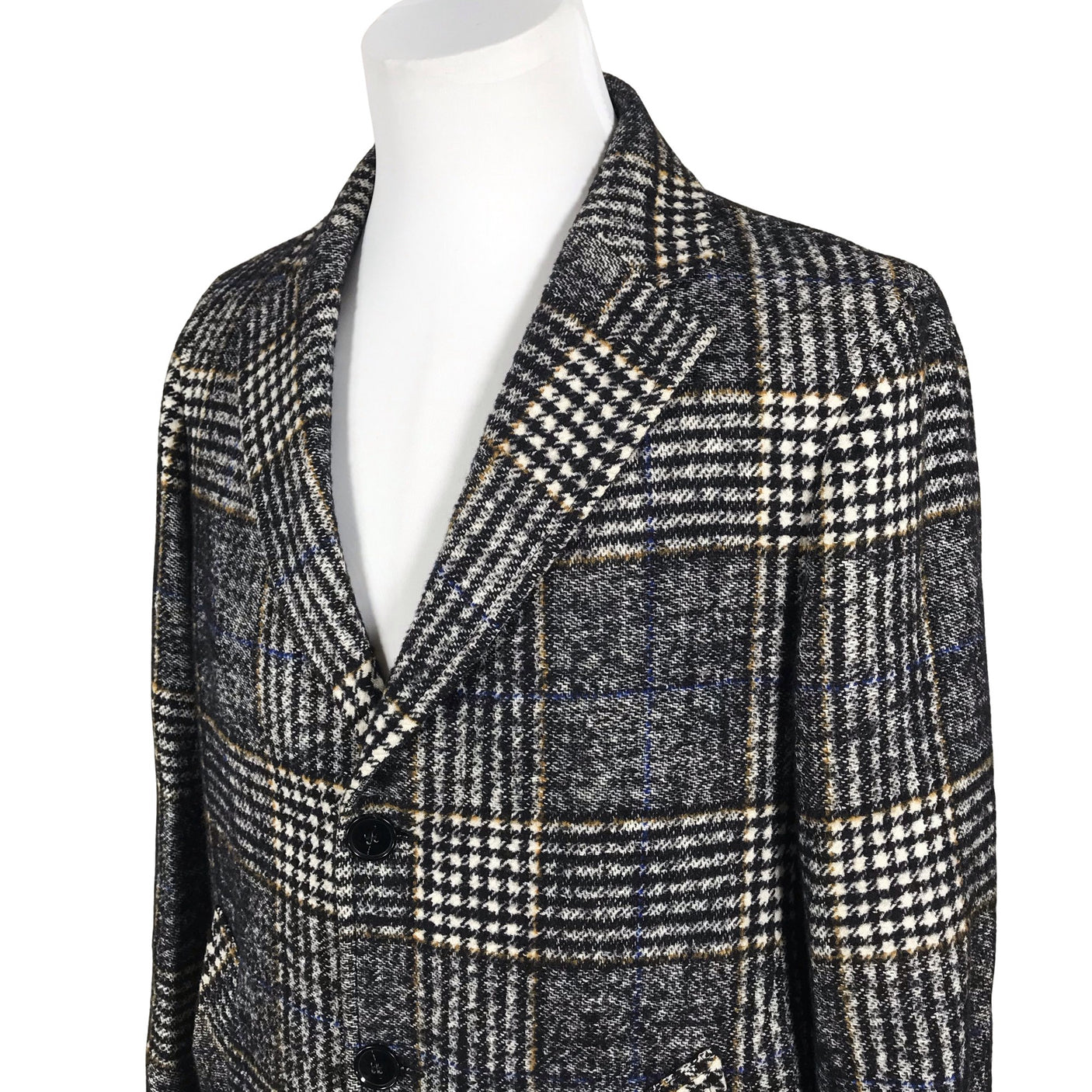 Unisex Sand - Wool coat, size M - Black (4)