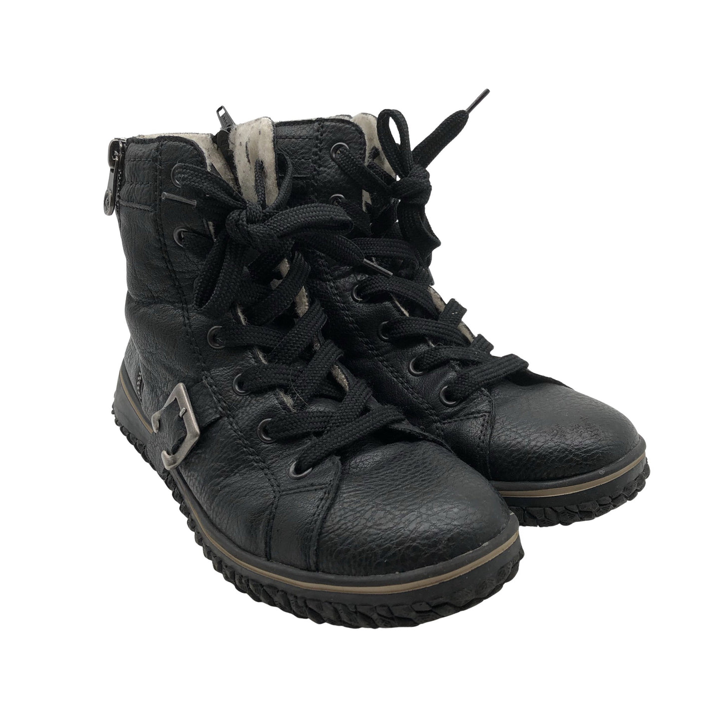 Unisex Rieker - Winter shoes, size 38 - Black (2)