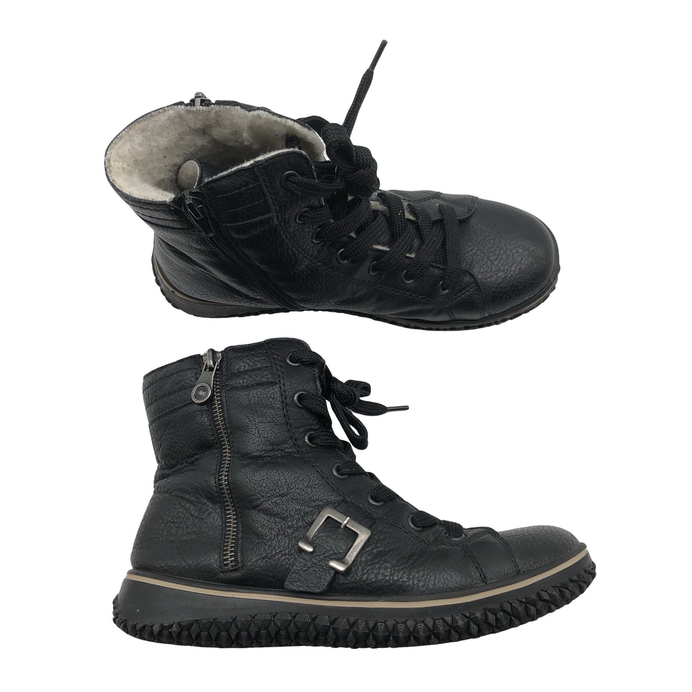 Unisex Rieker - Winter shoes, size 38 - Black (1)