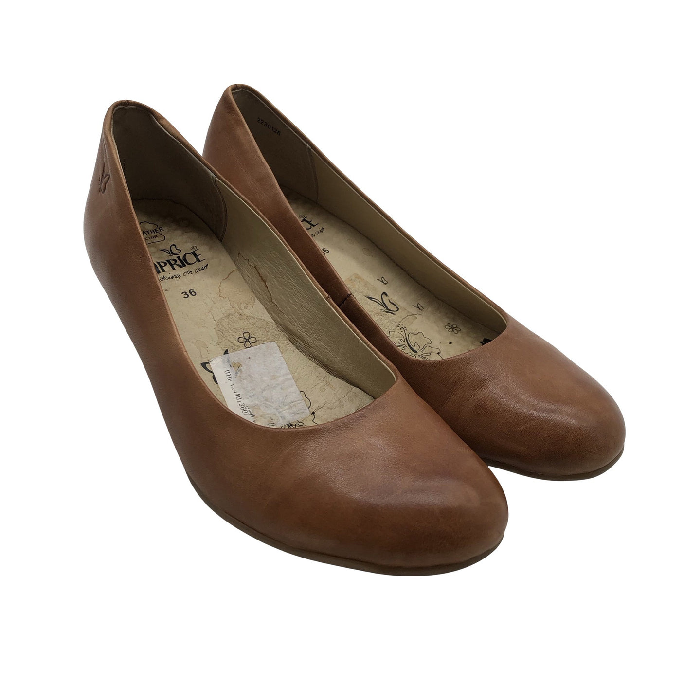 Unisex Caprice - Wedge heel shoes, size 36 - Brown (2)