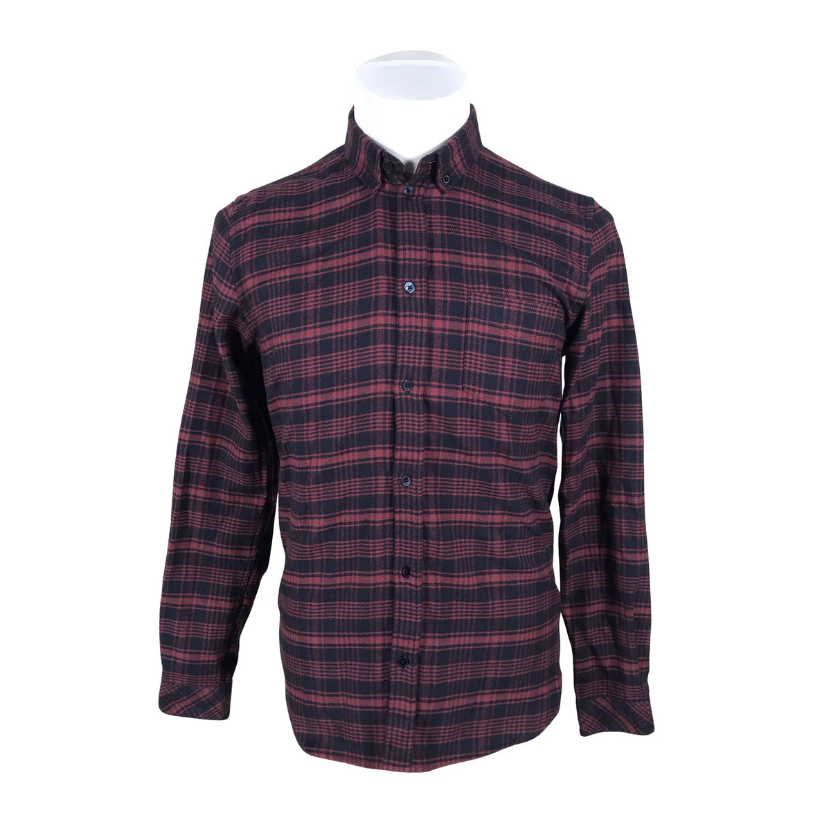Unisex Samsoe&Samsoe - Flannel shirt, size M - Blue (2)