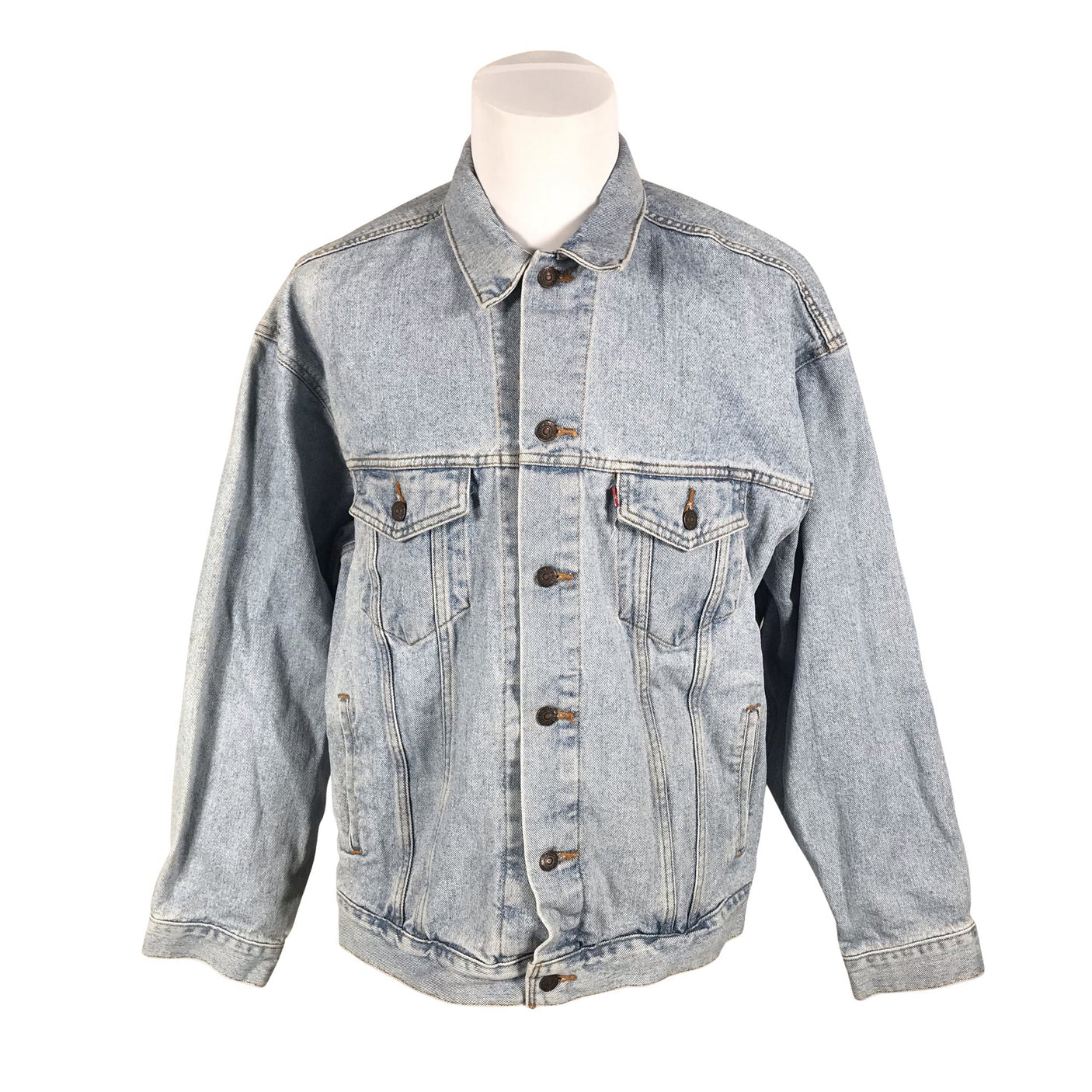 Unisex Levi's - Denim jacket, size XL - Light blue (2)