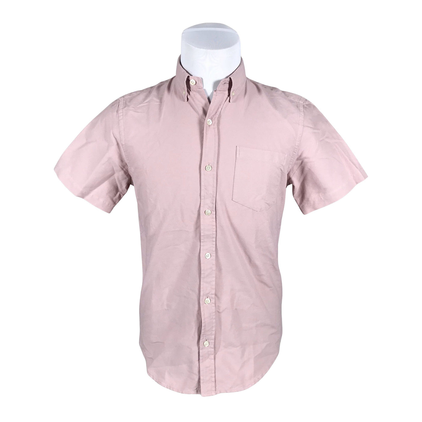 Unisex Colorful Standard - Collared shirt, size S - Light pink (1)