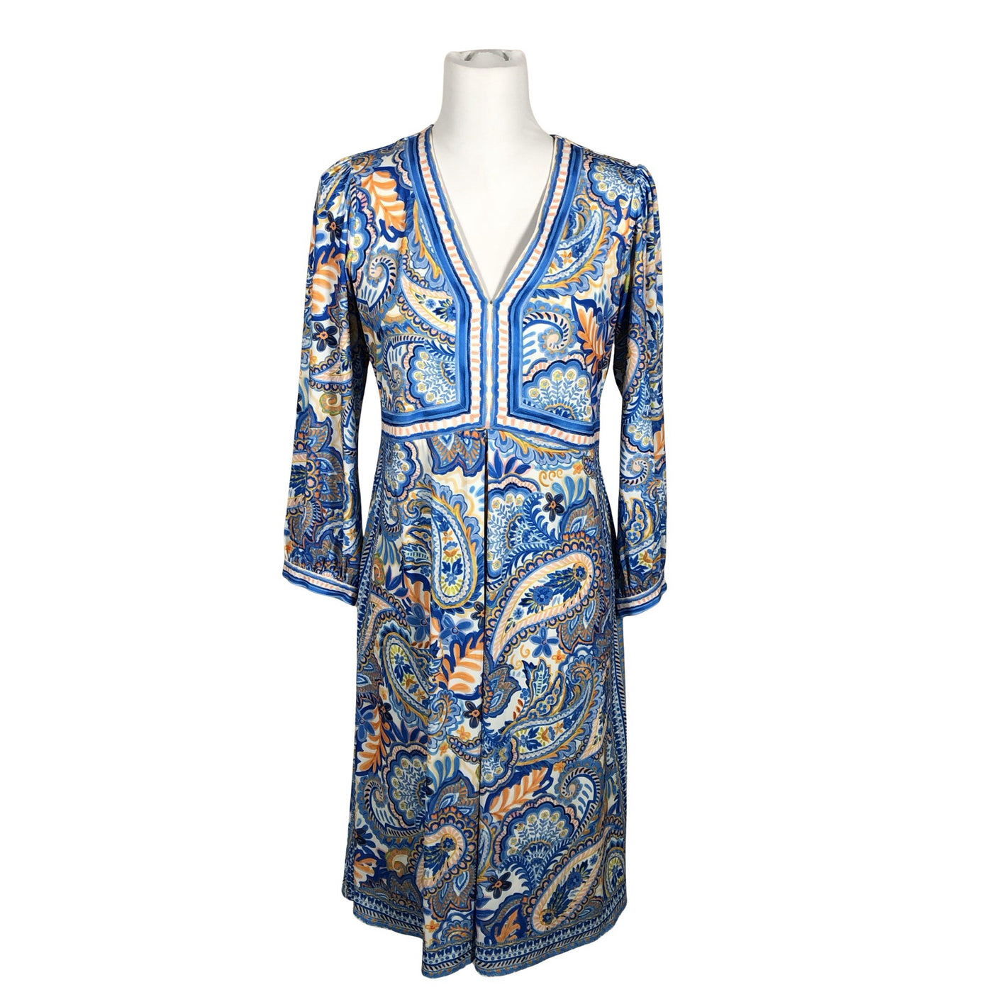 Unisex Hale Bob - Tricot dress, size 38 - Blue (2)