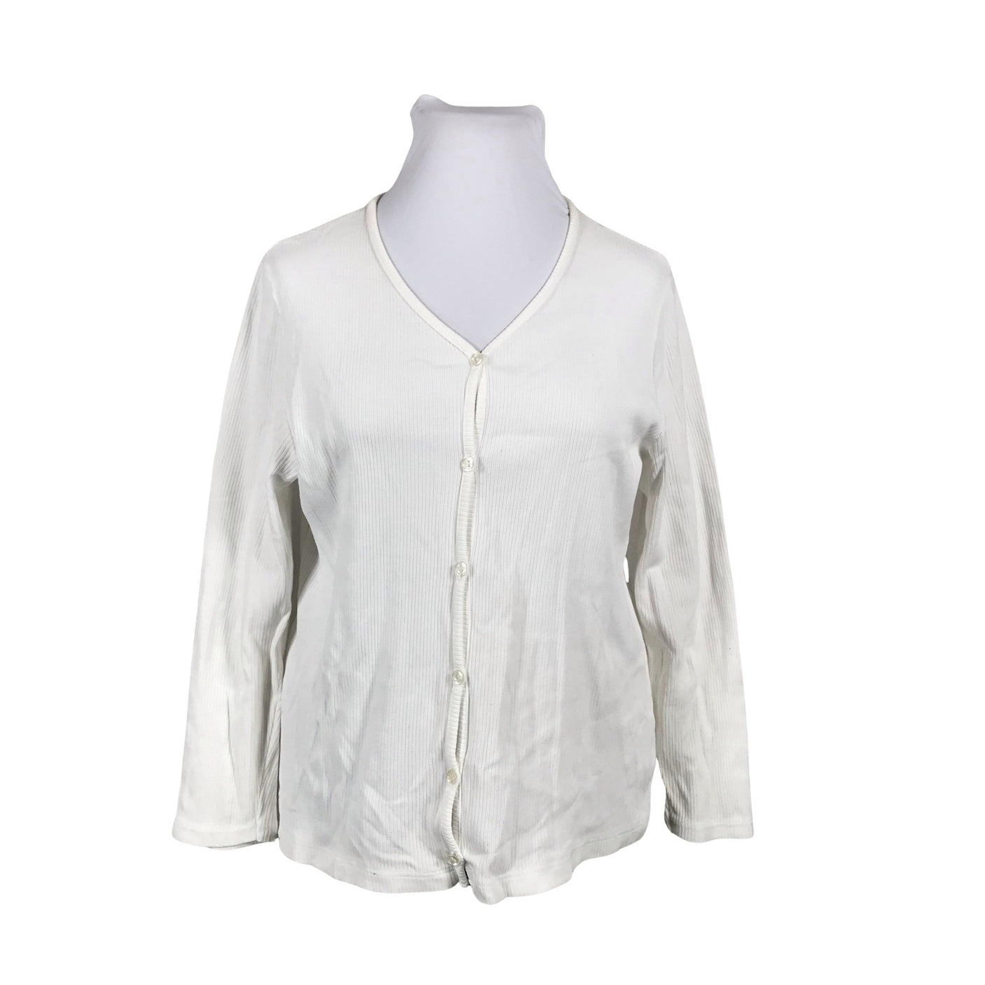 Unisex Nanso - Tricot shirt, size 44 - White (1)