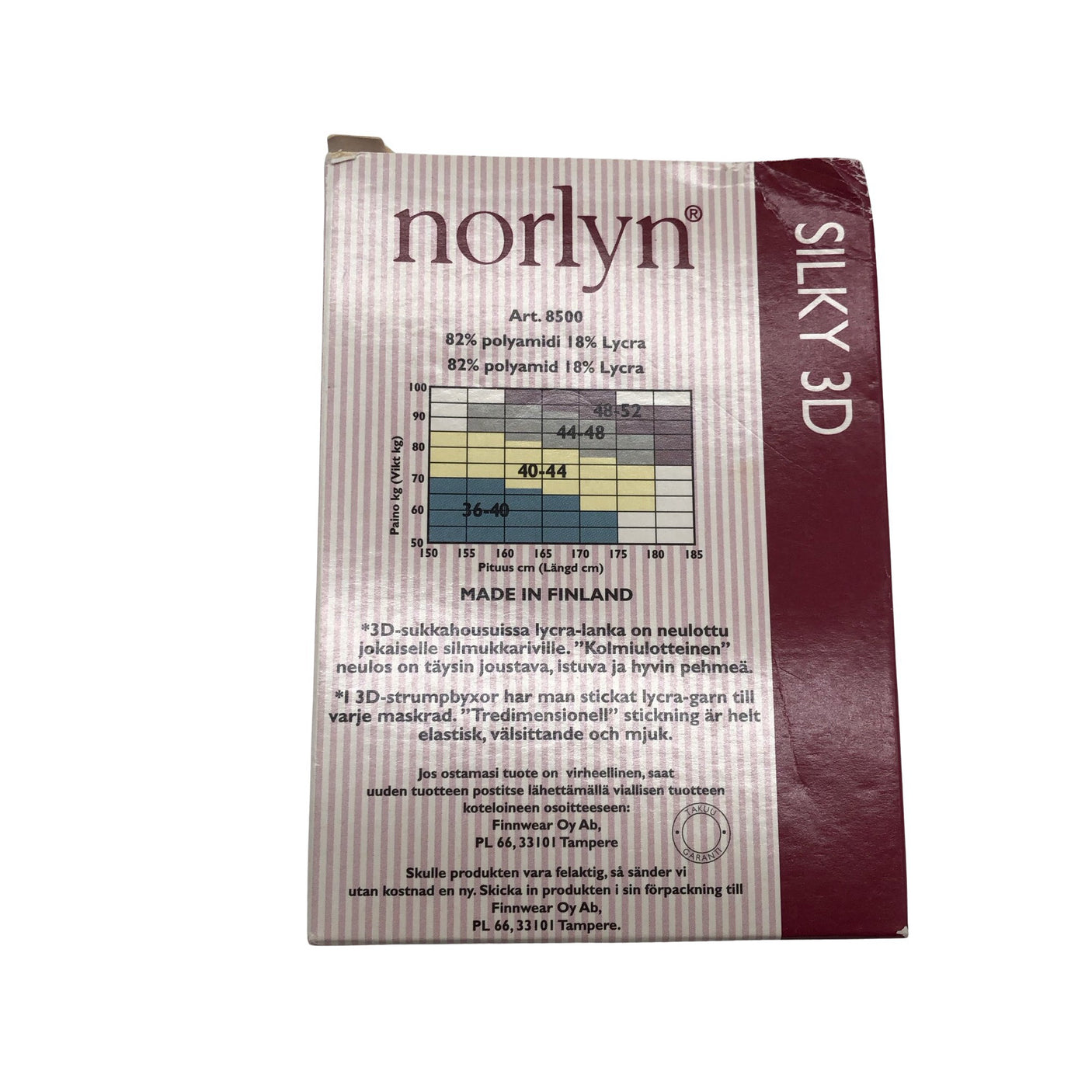 Unisex Norlyn - Stockings, thin, size 38 - Gray (2)