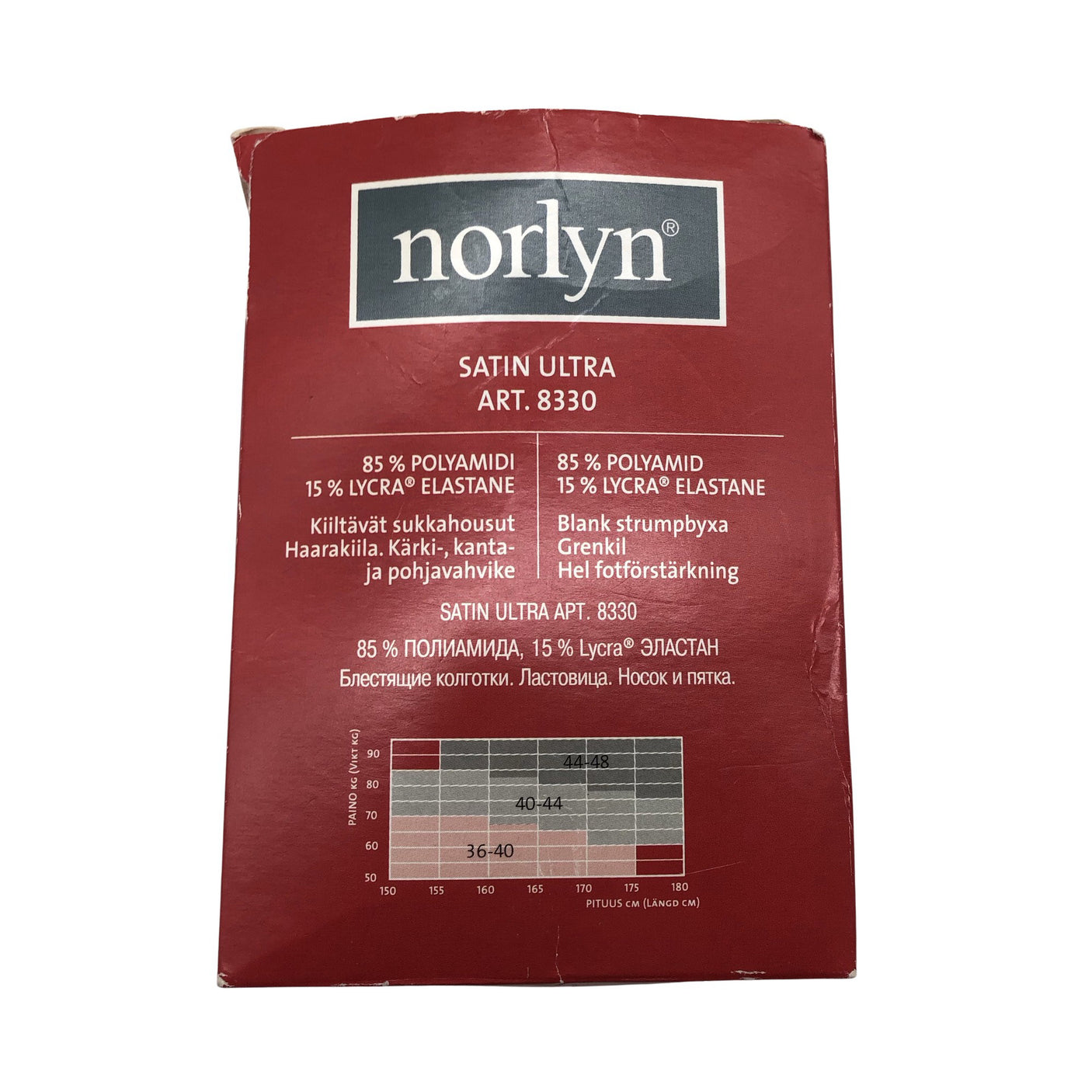 Unisex Norlyn - Stockings, thin, size 42 - Beige (2)