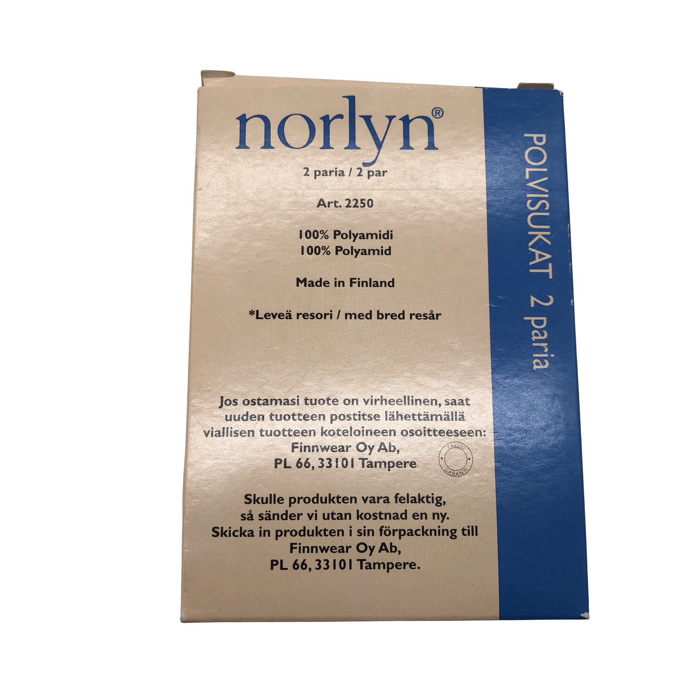 Unisex Norlyn - Socks, size 38 - White (2)