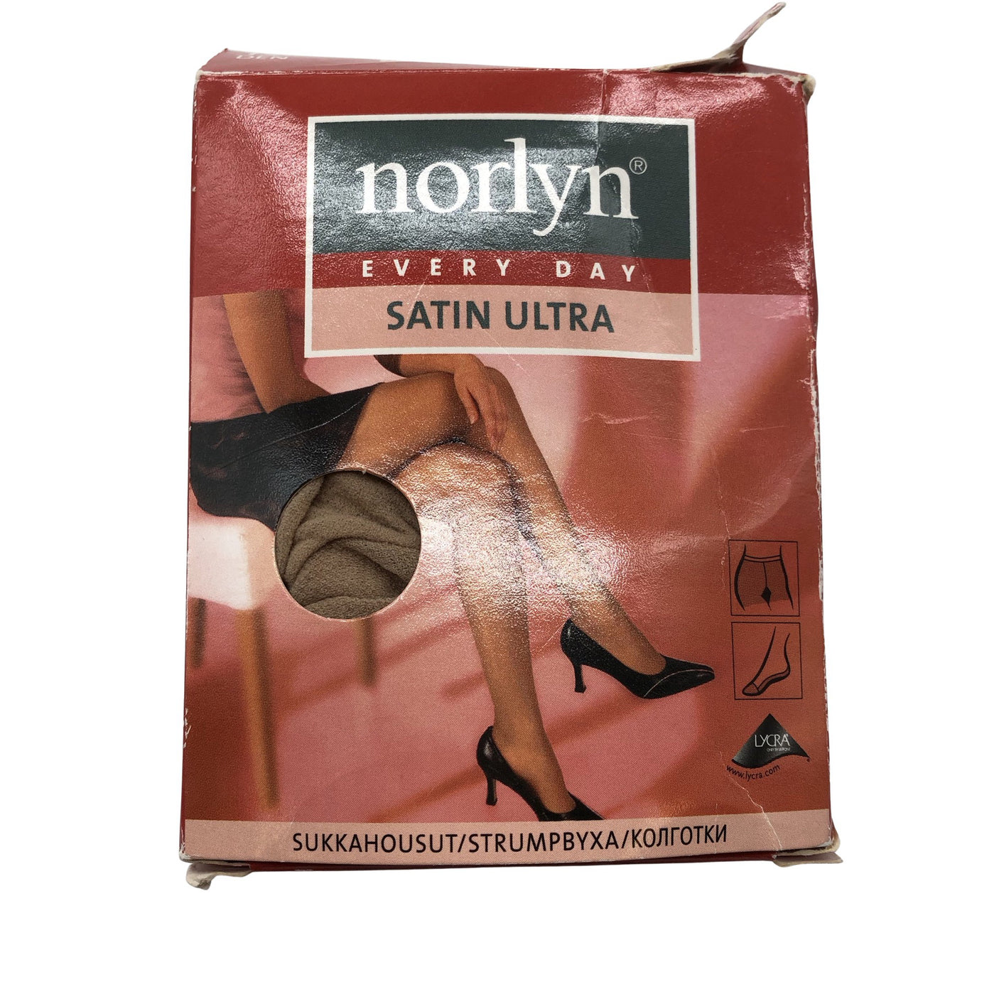 Unisex Norlyn - Stockings, thin, size 44 - Beige (1)