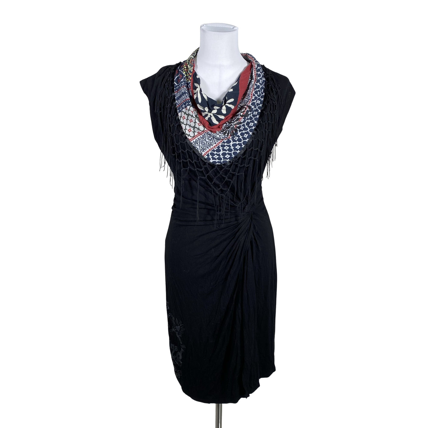 Unisex Desigual - Tricot dress, size 40 - Black (1)
