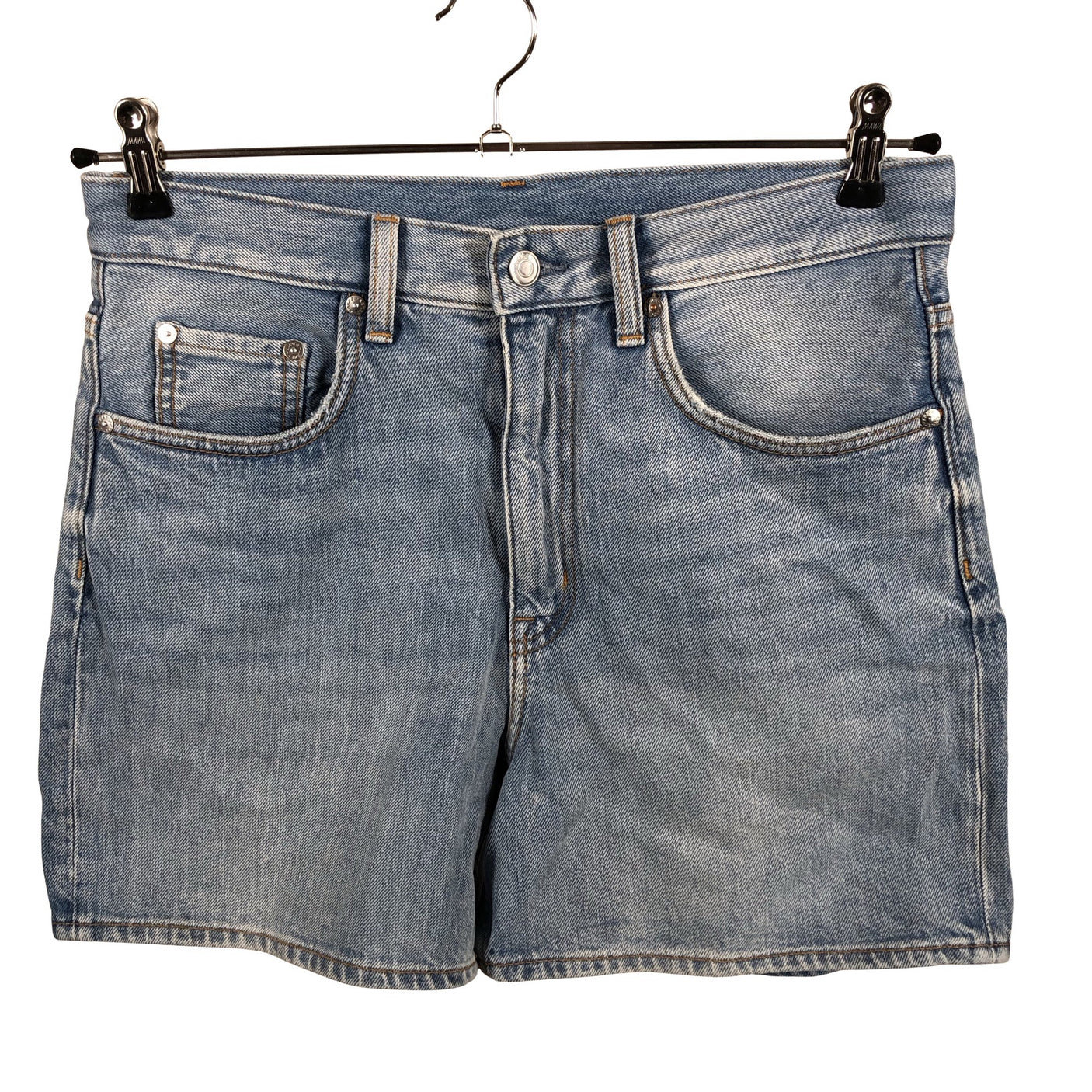 Unisex Arket - Denim shorts, size W29 - Light blue (3)