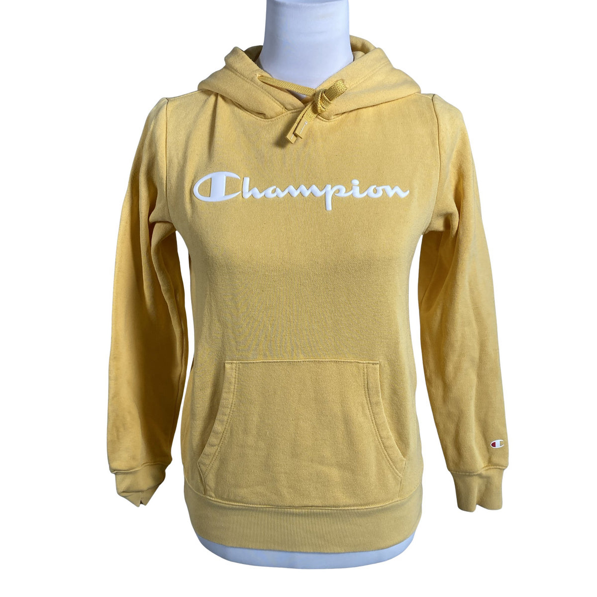 Unisex Champion - Hoodie, size 34 - Yellow (1)