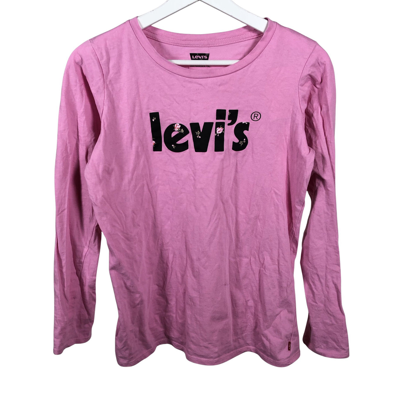 Unisex Levi's - Tricot shirt, size 158 - 164 - Light pink (1)