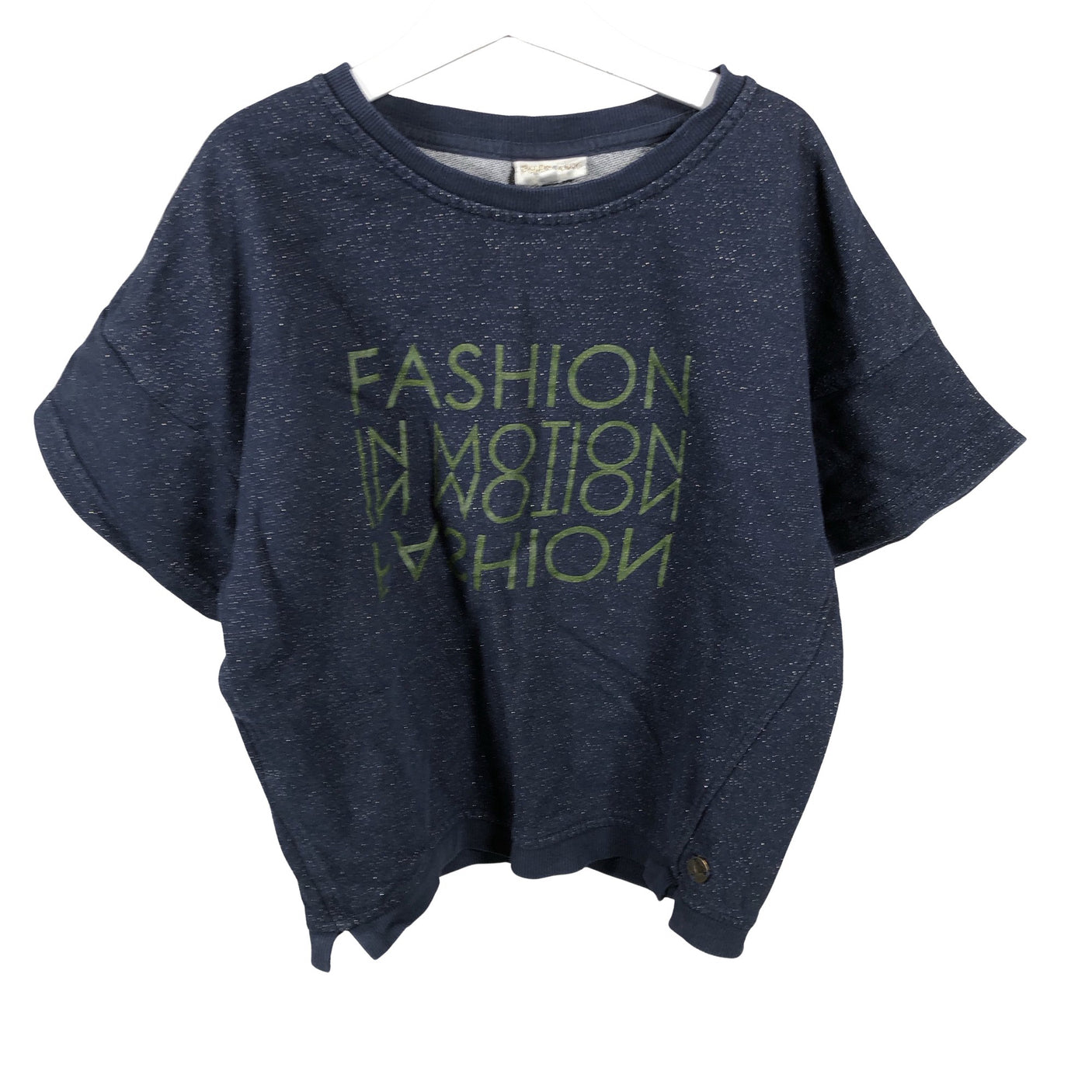 Unisex POMPdeLUX - T-shirt, size 134 - 140 - Blue (1)