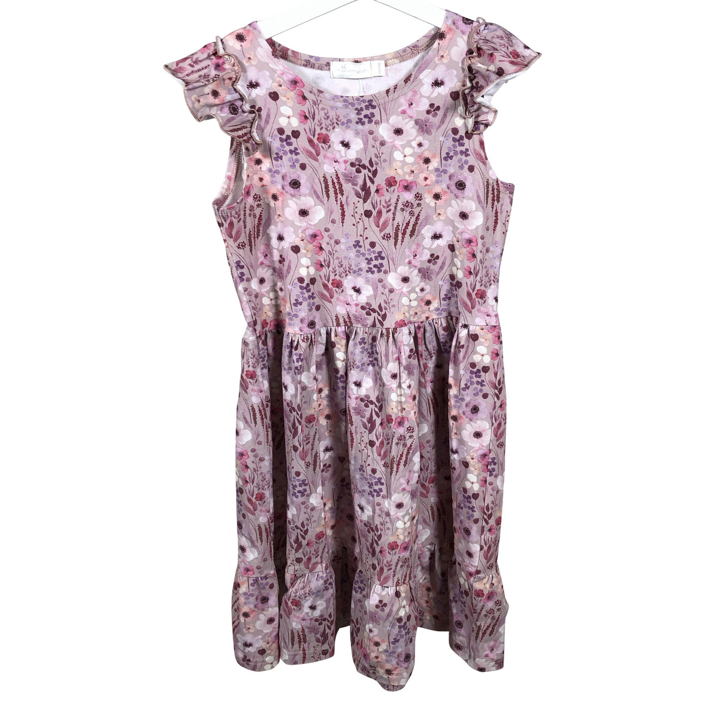 Unisex Mingnelin - Tricot dress, size 140 - 146 - Violet (1)