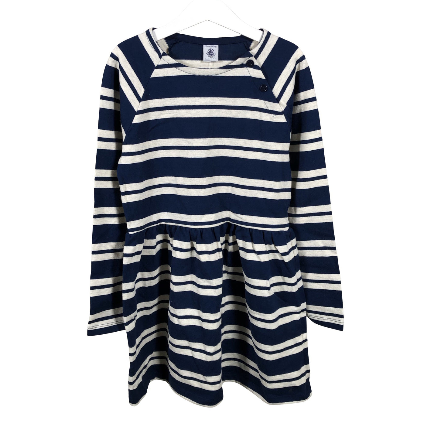 Unisex Petit Bateau - Knit dress, size 134 - 140 - Blue (2)