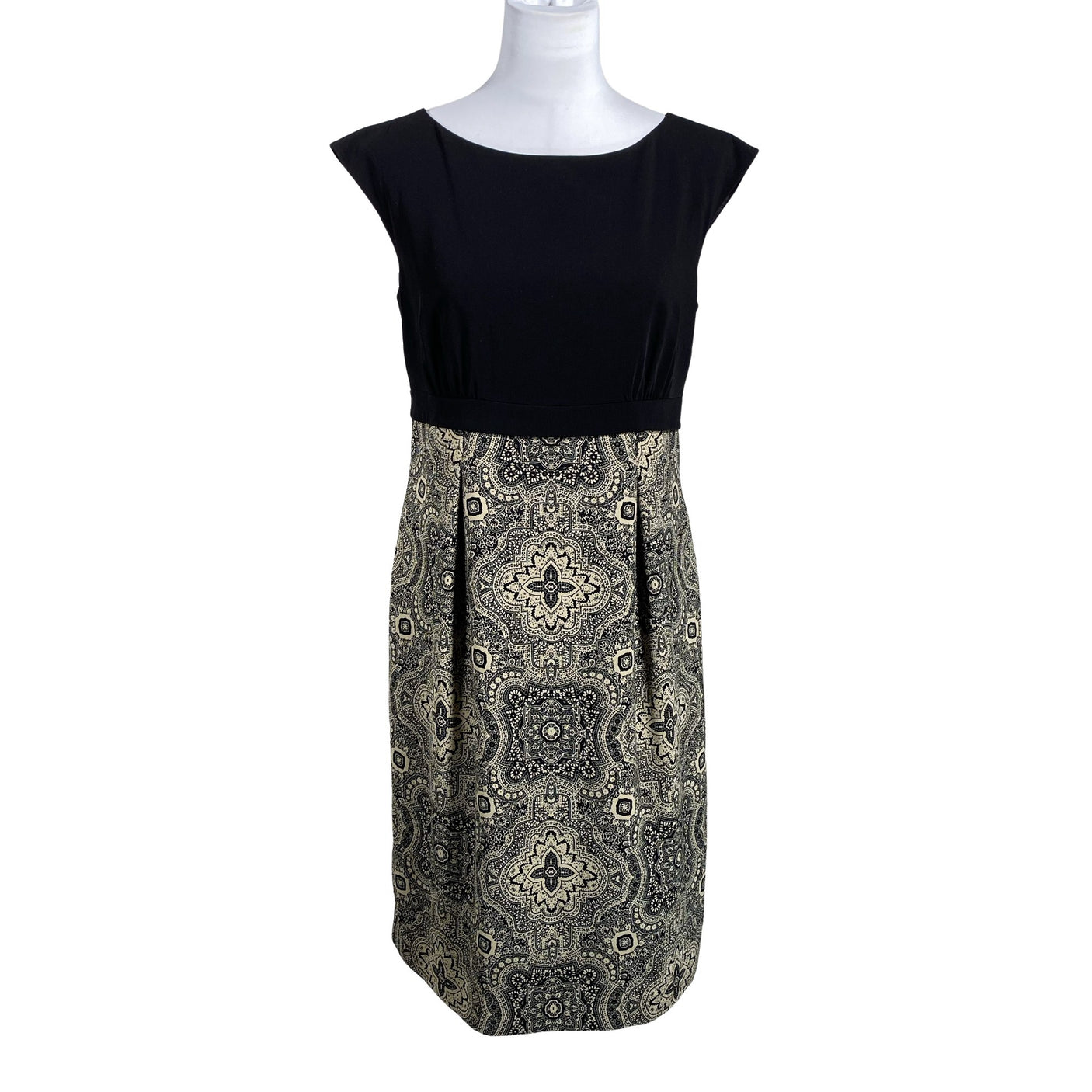 Unisex Weekend by MaxMara - Schiffon dress, size 38 - Black (1)