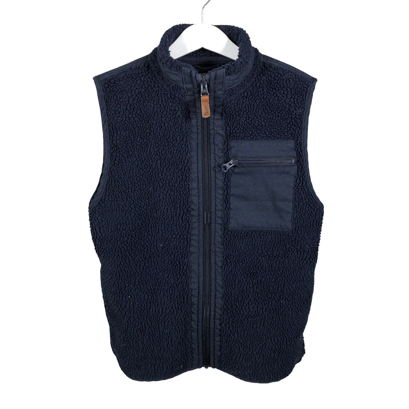 Unisex POMPdeLUX - Fleece vest, size 128 - 134 - Blue (1)