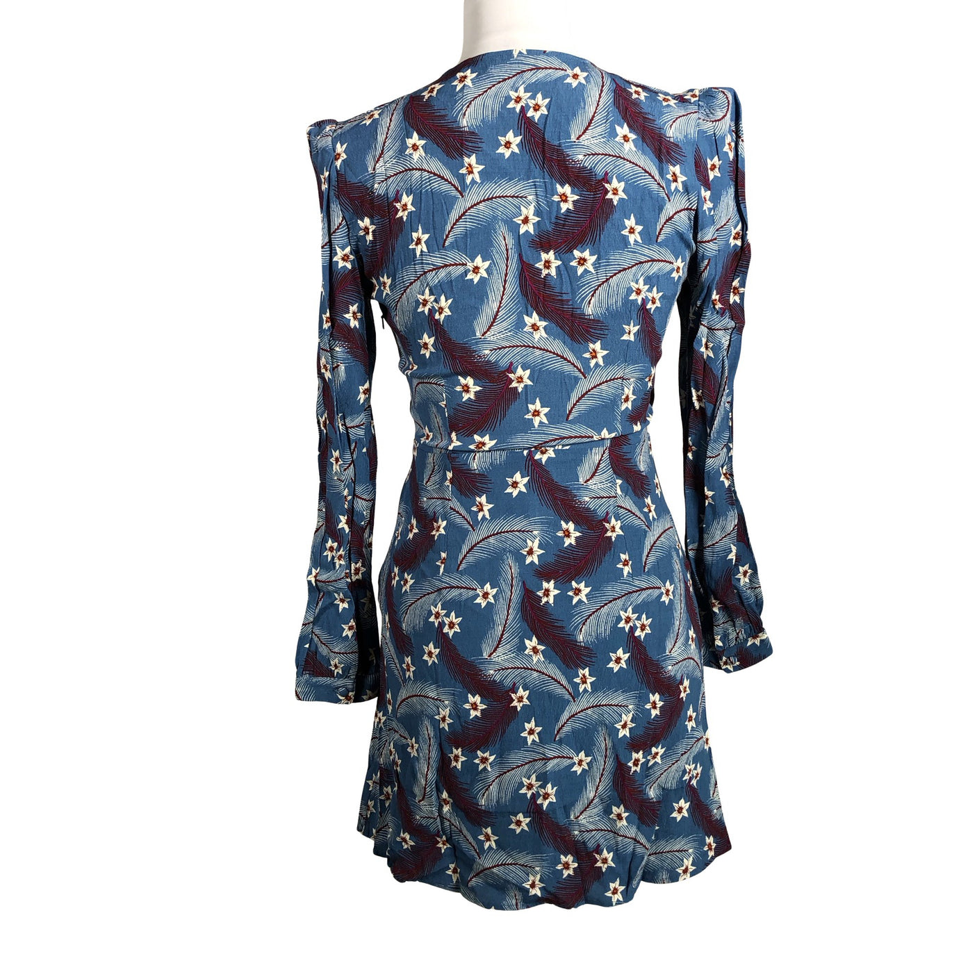 Unisex &Other Stories - Schiffon dress, size 34 - Blue (2)