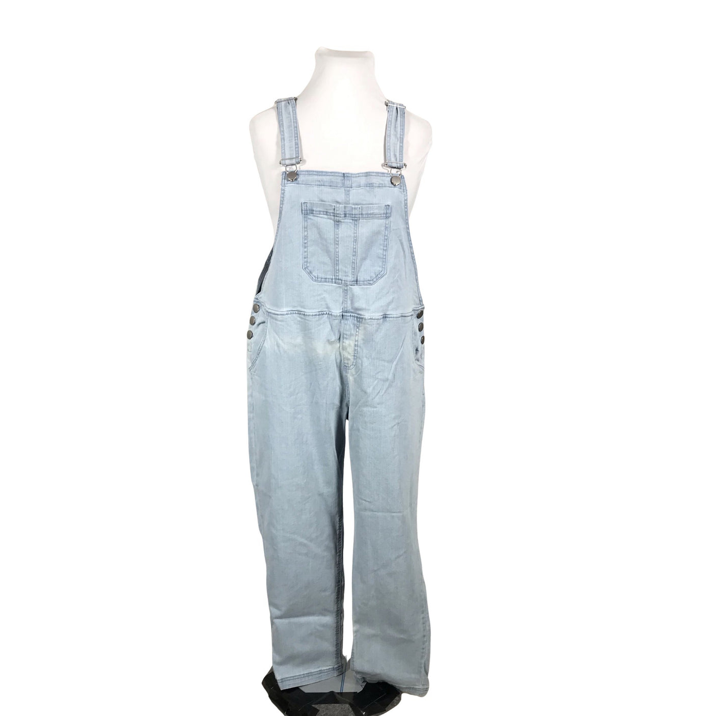 Unisex Zizzi - Overalls, size 44 - Light blue (1)