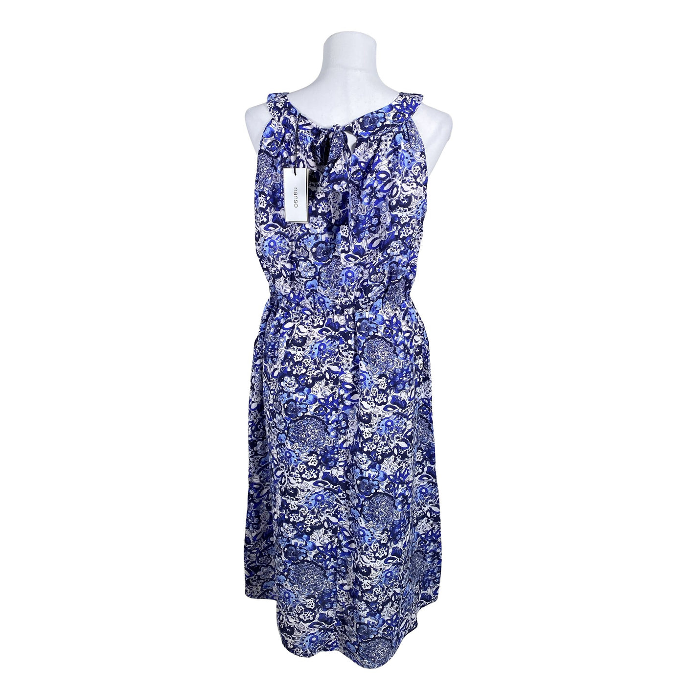 Unisex Nanso - Schiffon dress, size 42 - Blue (2)