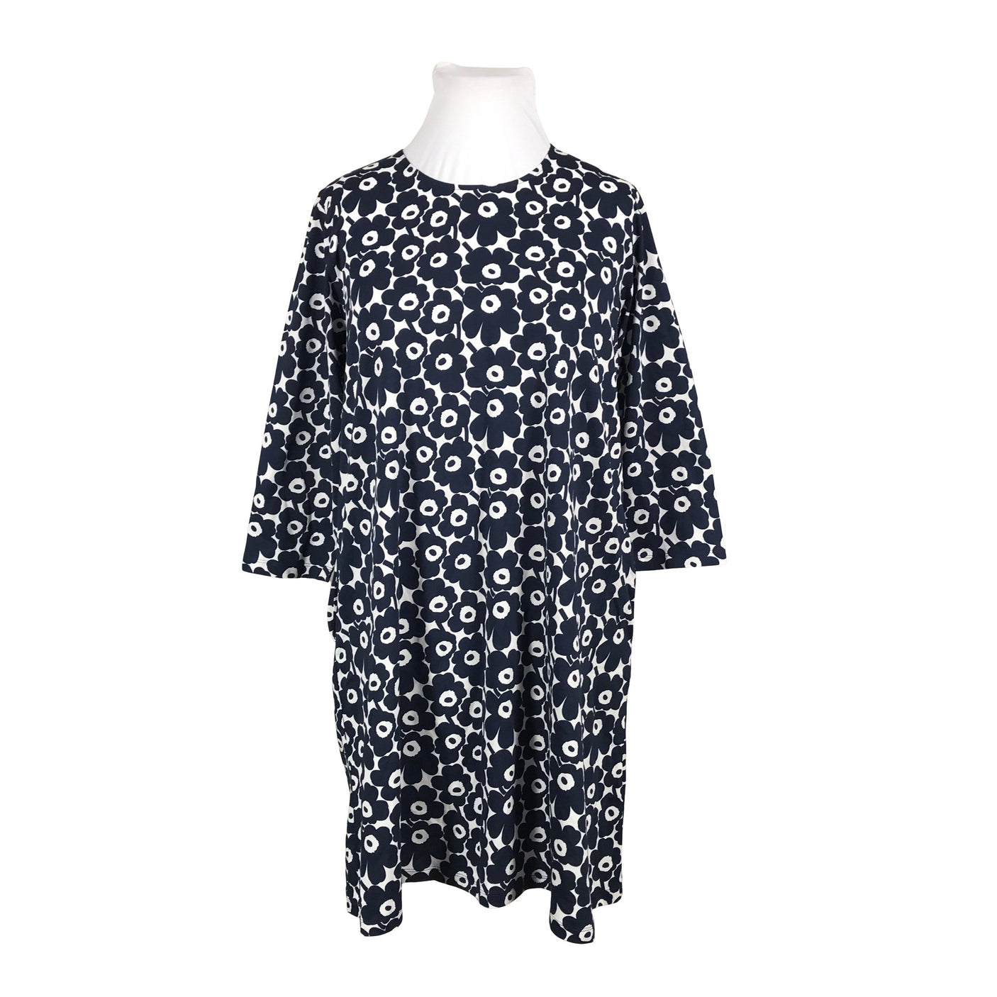 Unisex Marimekko - Tricot dress, size 42 - Blue (1)