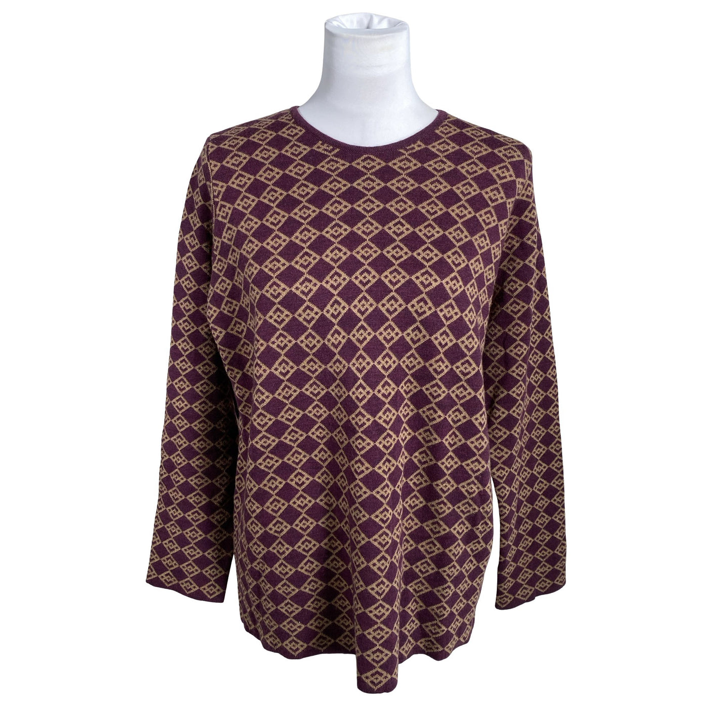 Unisex Arela - Sweater, size 38 - Wine red (1)