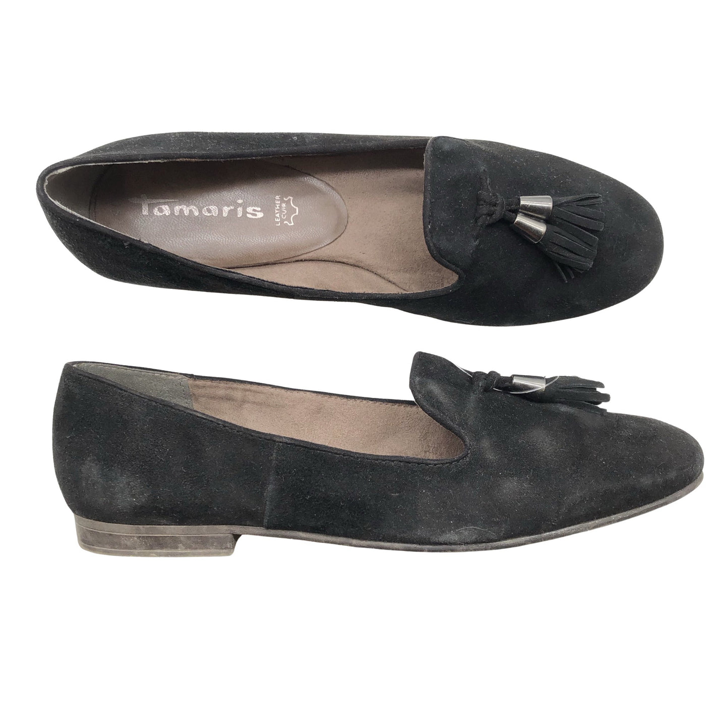 Unisex Tamaris - Loafers, size 40 - Black (2)