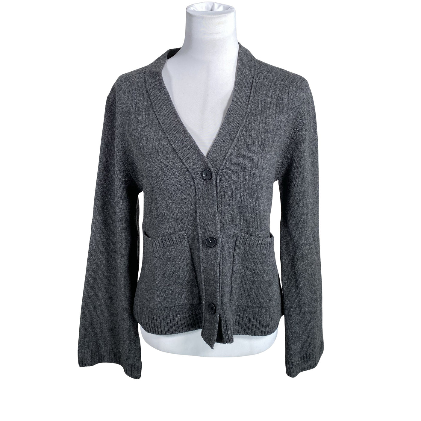 Unisex Arket - Cardigan, size 38 - Gray (1)