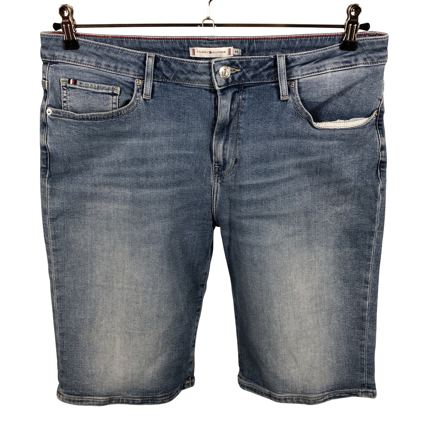 Unisex Tommy Hilfiger - Denim shorts, size W33 - Blue (4)