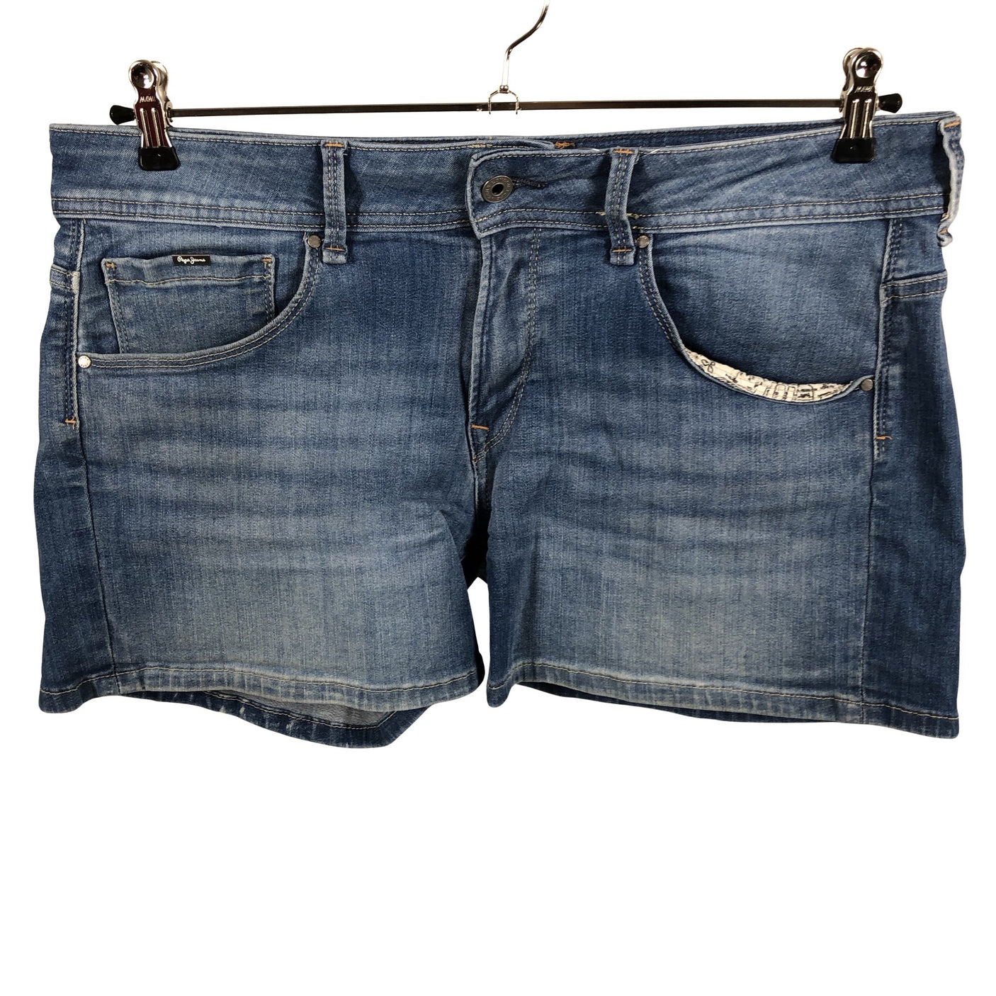 Unisex Pepe Jeans - Denim shorts, size 40 - Light blue (1)