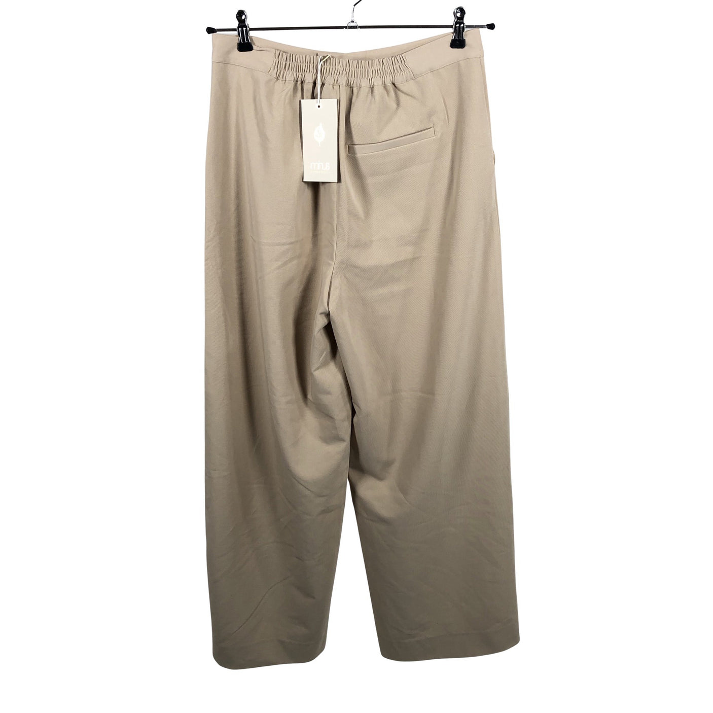 Unisex Minus - Straight leg trousers, size 38 - Beige (4)