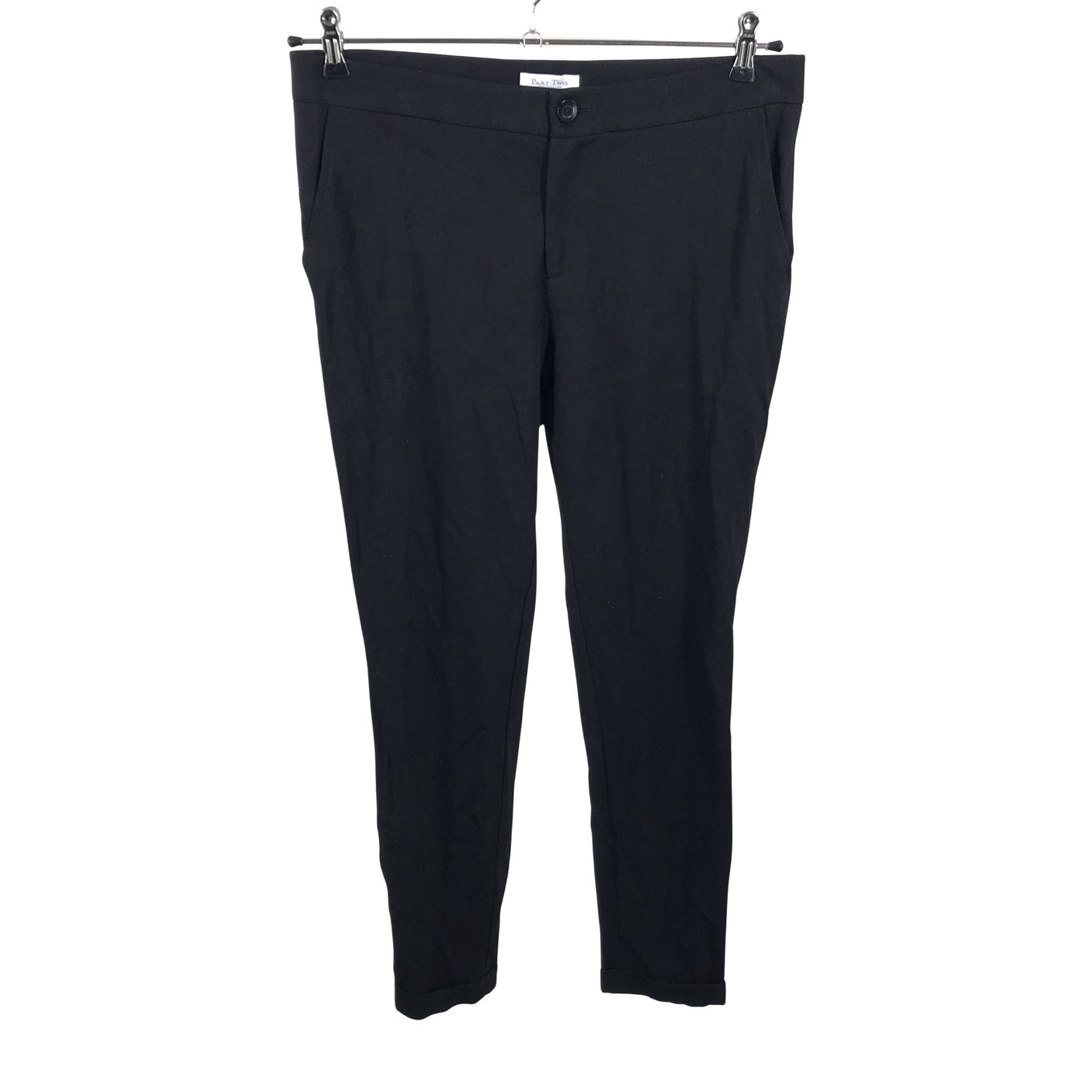 Unisex Part two - Tricot pants, size 38 - Black (2)