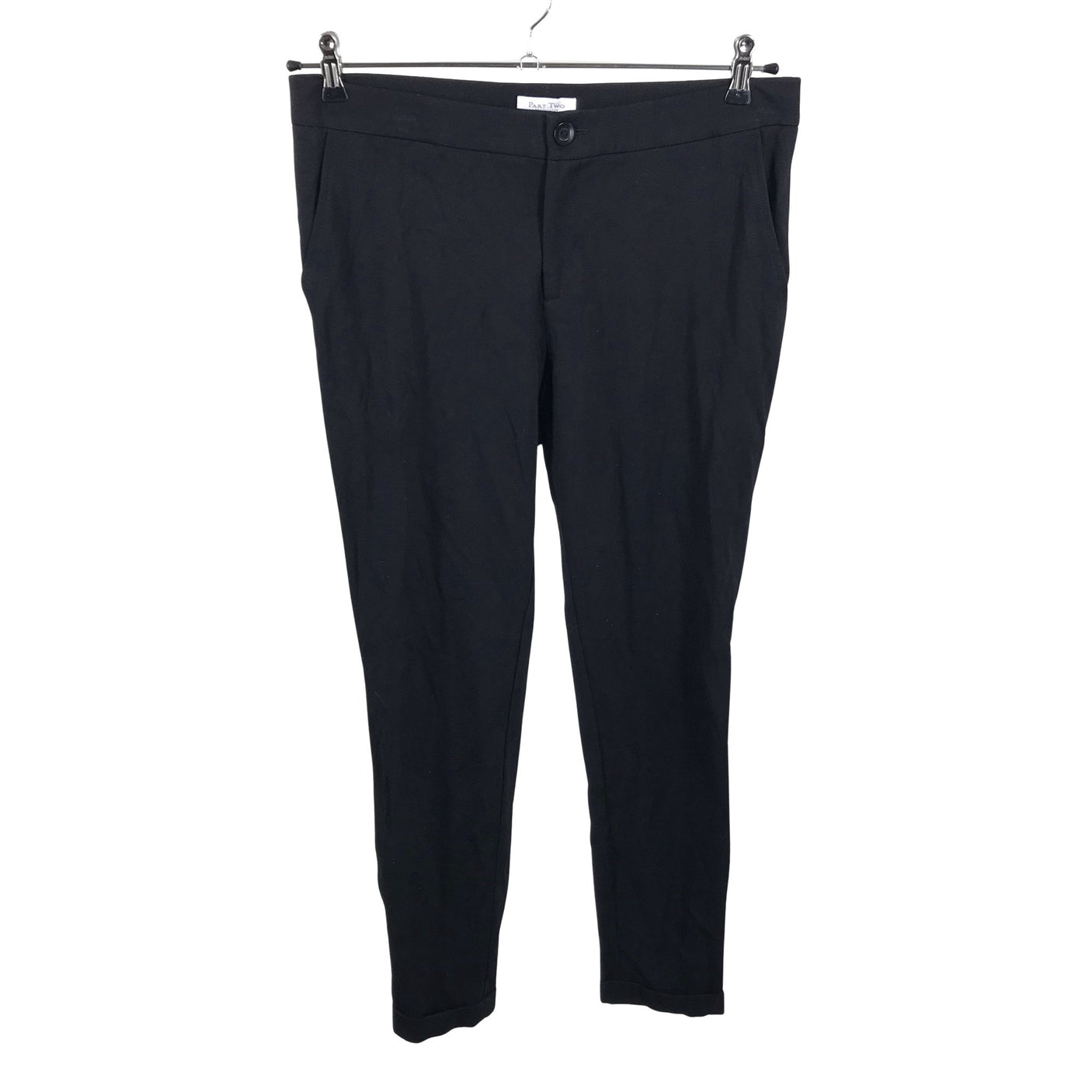 Unisex Part two - Tricot pants, size 38 - Black (1)