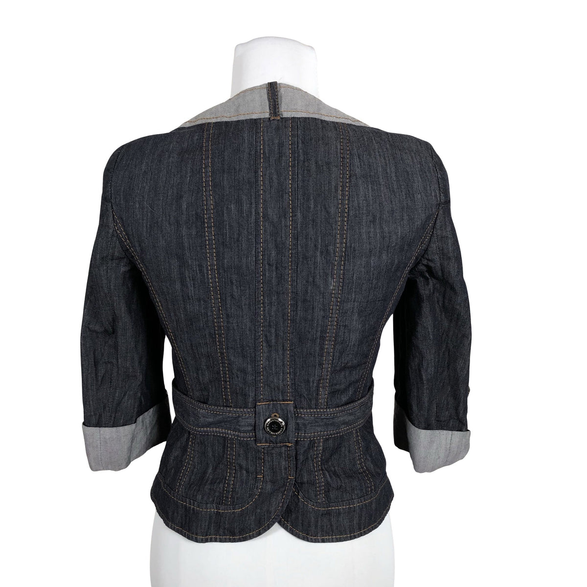 Unisex Karen Millen - Denim jacket, size 38 - Blue (2)