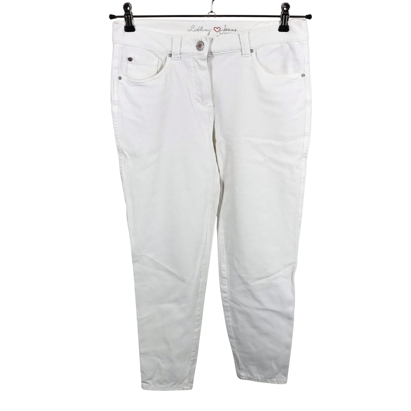 Unisex LIEBLINGSSTÜCK - Jeans, size 38 - White (1)