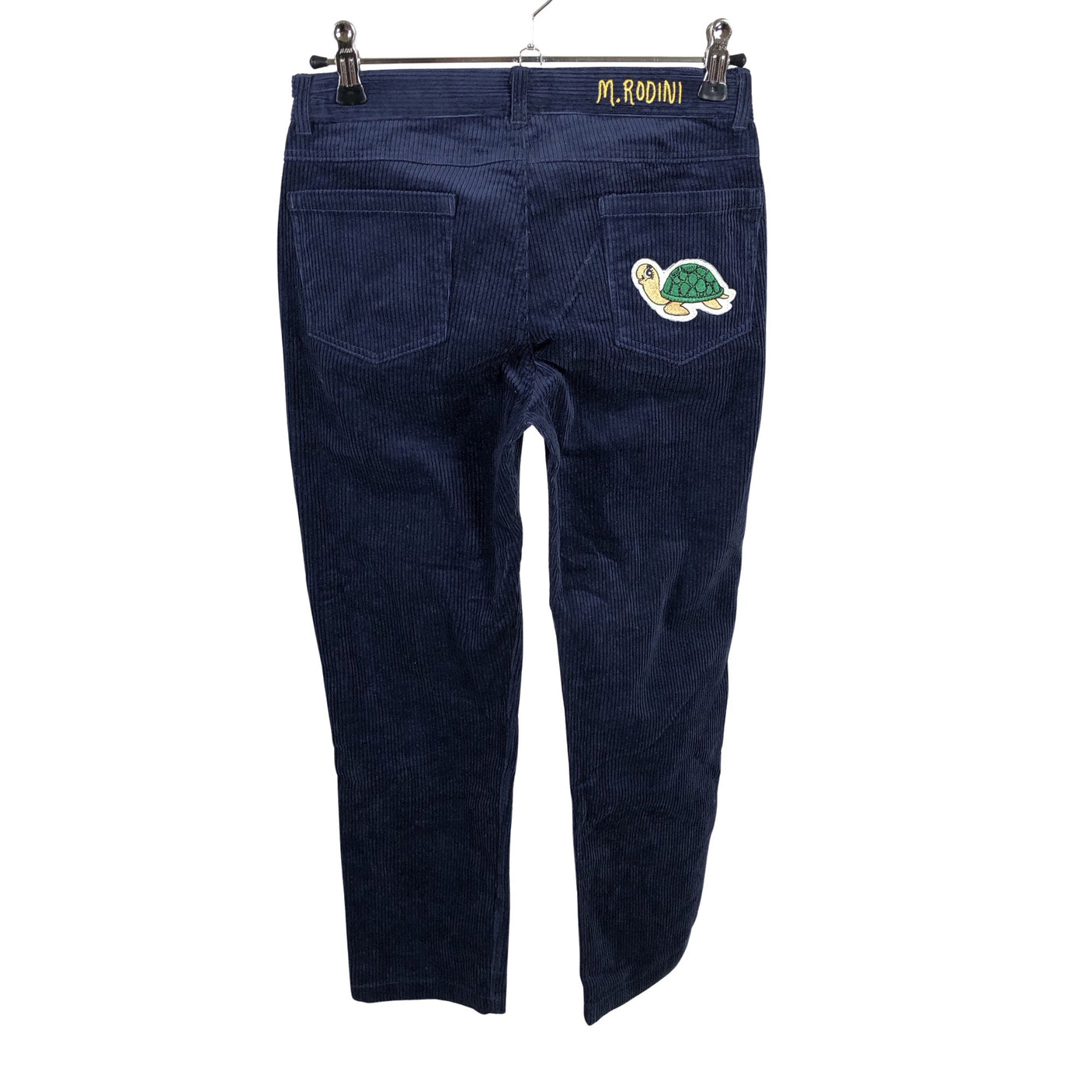 Unisex Mini Rodini - Velvet pants, size 140 - 146 - Blue (3)