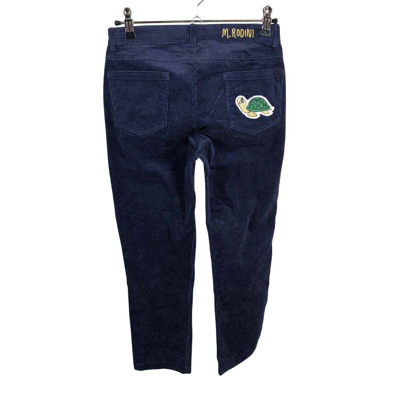 Unisex Mini Rodini - Velvet pants, size 140 - 146 - Blue (2)