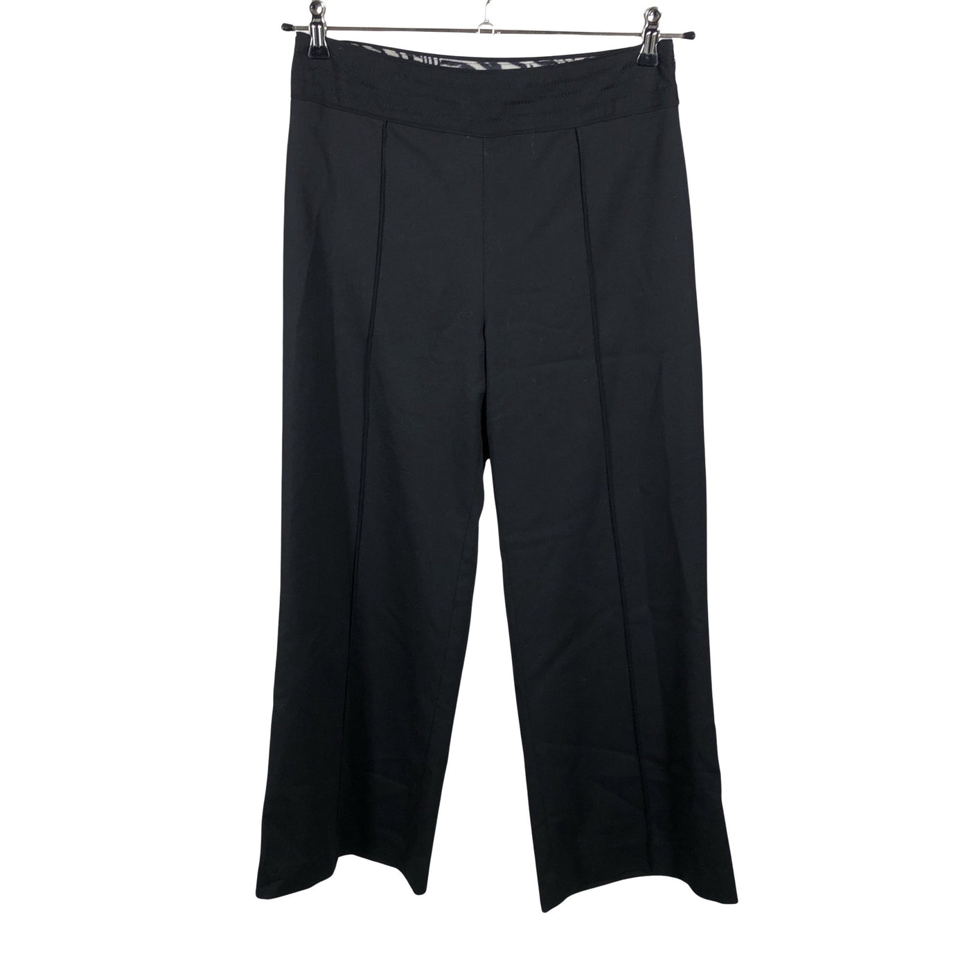 Unisex Per Una by Marks & Spencer - Straight leg trousers, size 36 - Black (2)