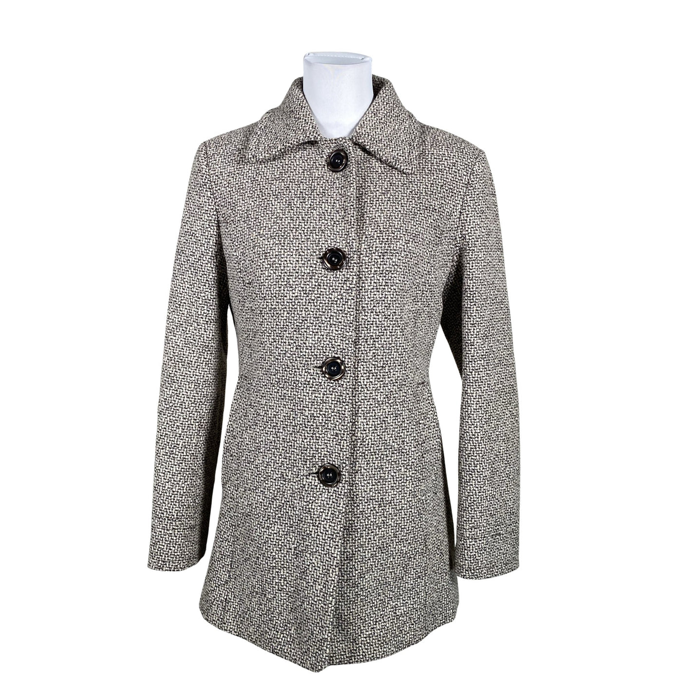 Unisex MasCara - Wool coat, size 40 - Beige (1)