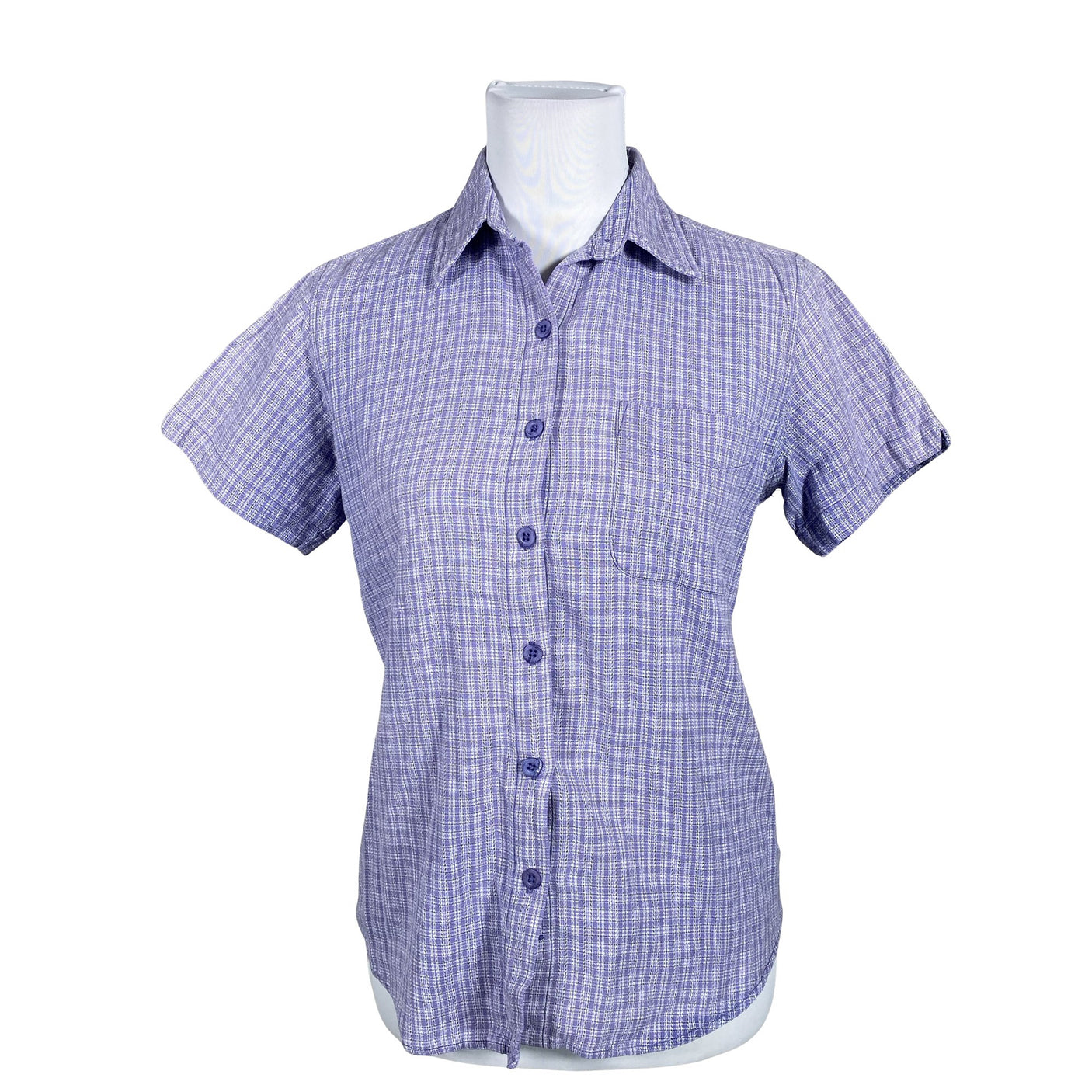 Unisex Columbia - Short-sleeved blouse, size 36 - Violet (1)