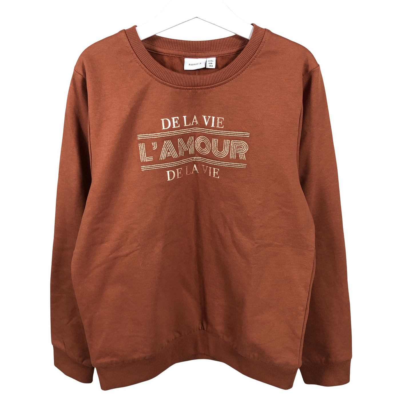 Unisex Name It - Sweatshirt, size 134 - 140 - Brown (2)