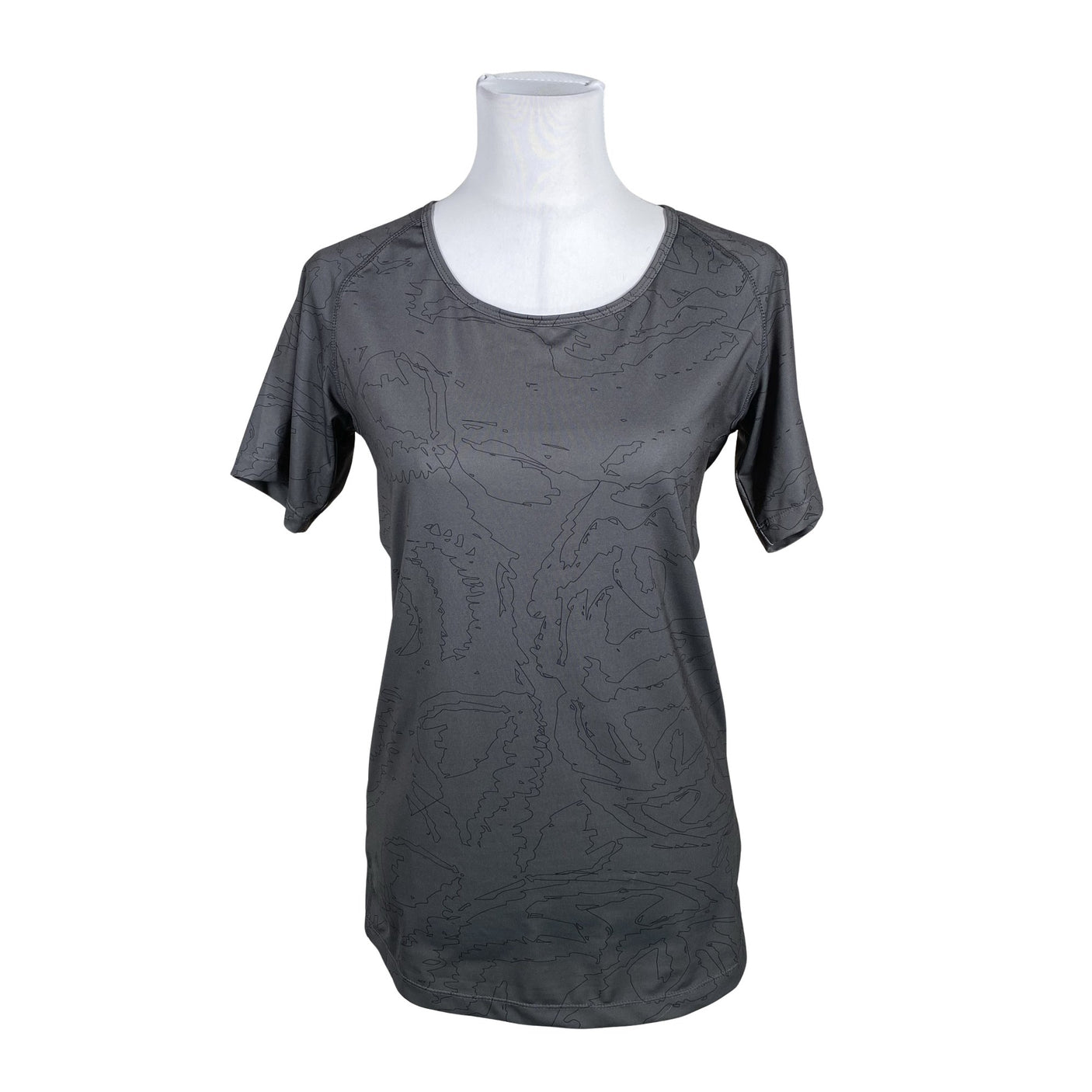 Unisex David - Sports shirt, short sleeve, size 40 - Gray (1)
